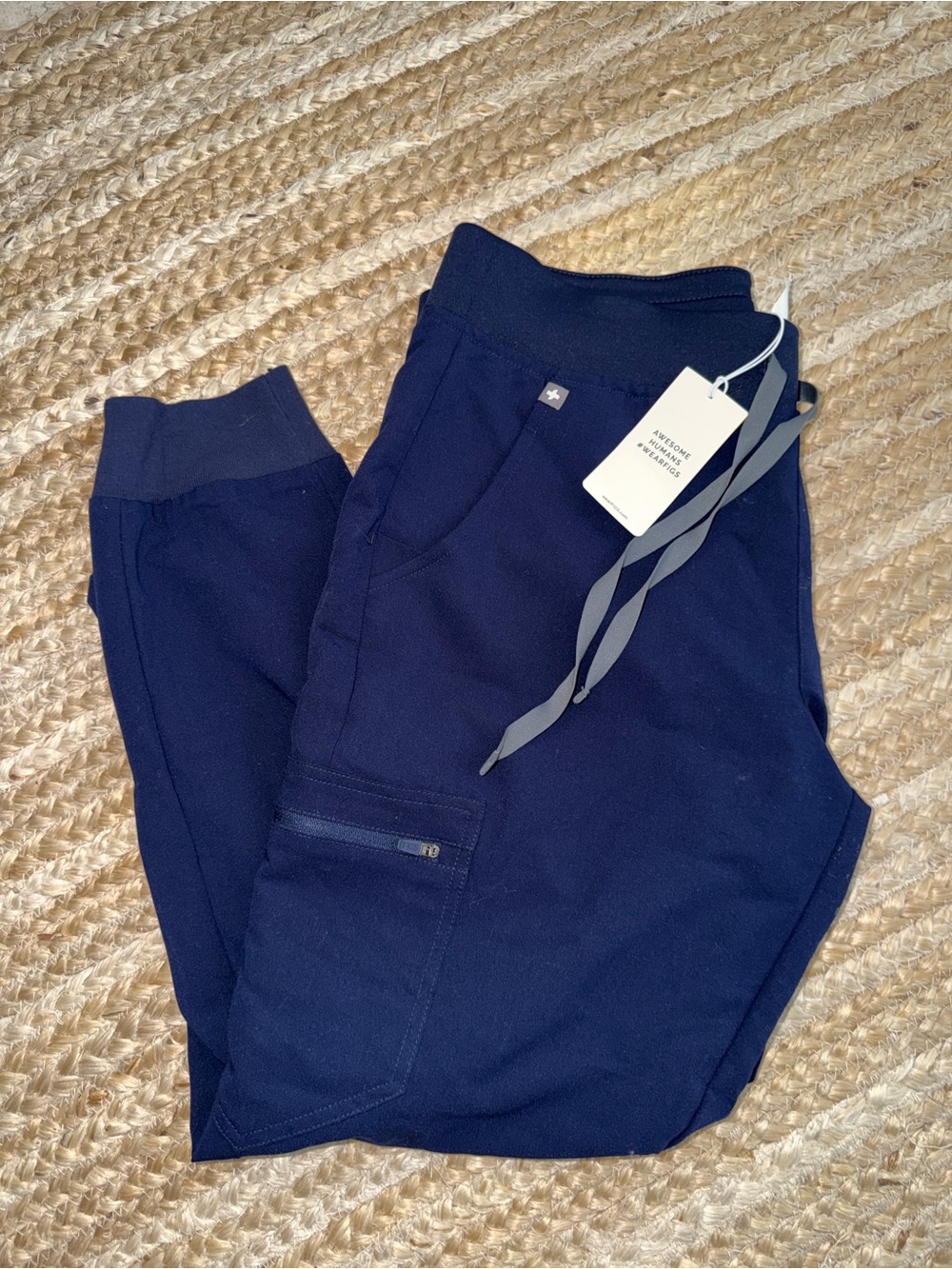 FIGS Navy Zamora 2.0 Scrub Jogger Pants
